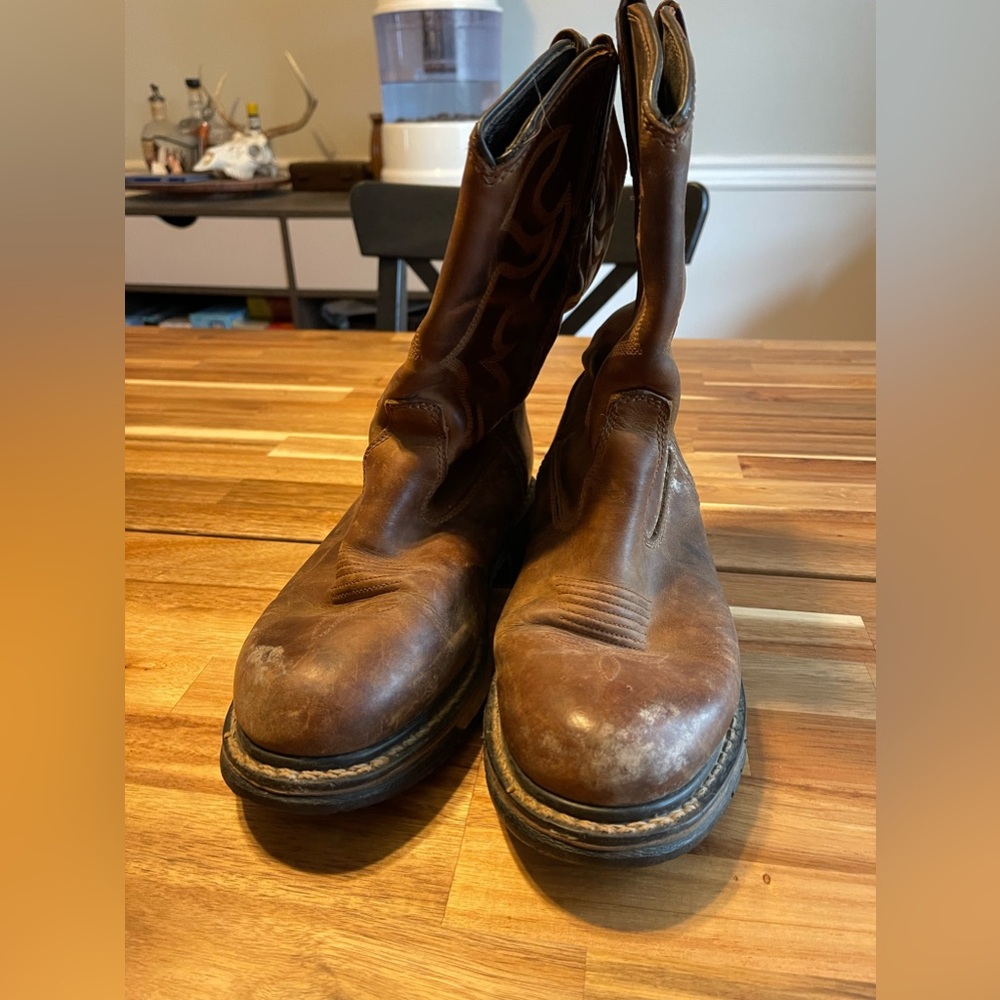 Rocky Original Ride Branson Roper Waterproof Western Boots
